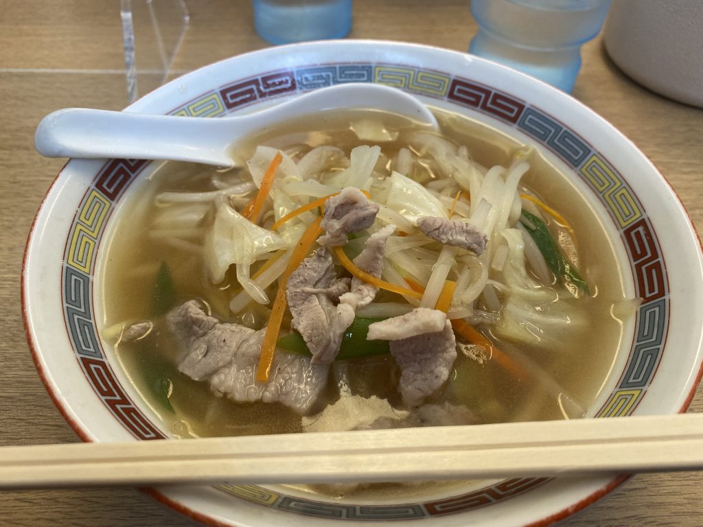 ちゃんぽん亭 イーグルで食べたちゃんぽん