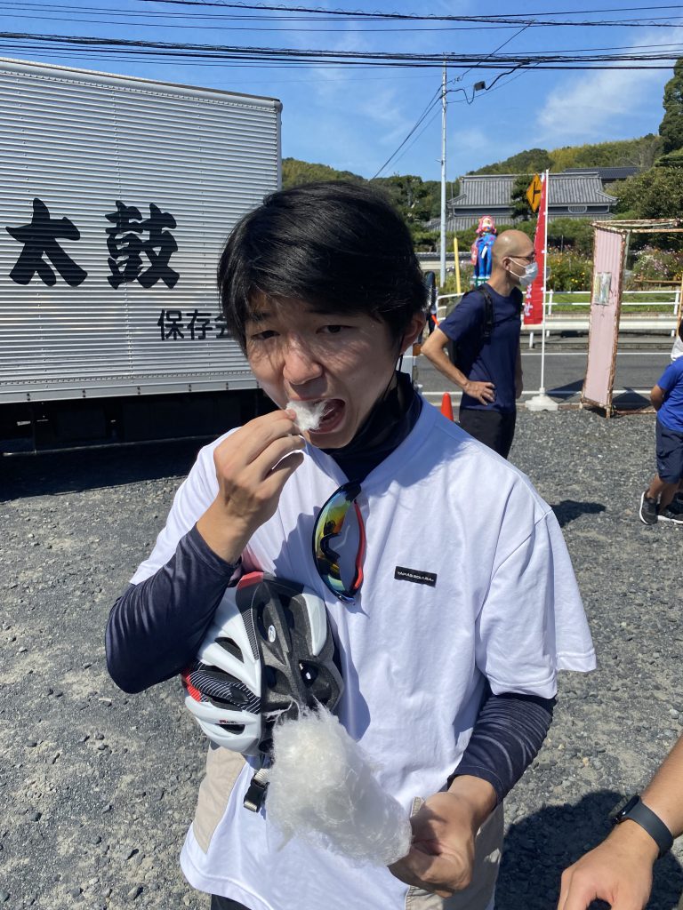 ボランティアスタッフとして参加してくださった斎藤さん