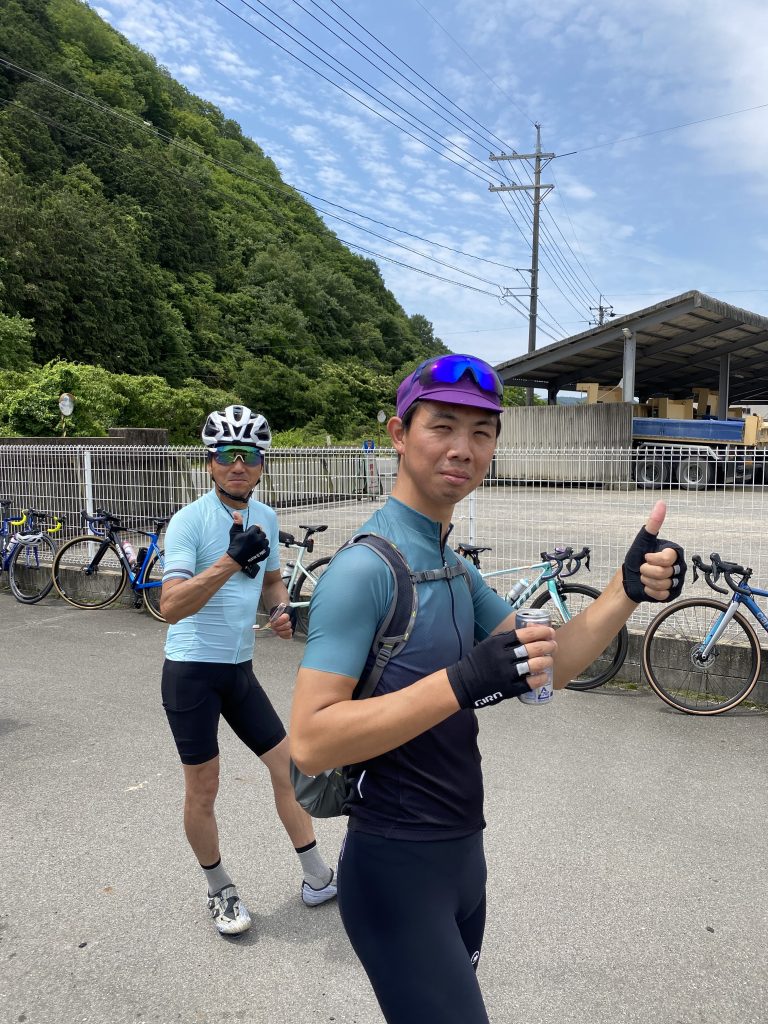 旭川沿後コンビニ休憩